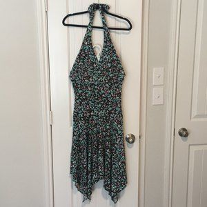BCBGMaxAzria halter dress, sz S